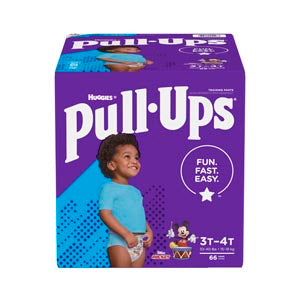 Kimberly-Clark Consumer Kimberly-Clark Pull-Ups Learning Design Training Pants  Pants, 3T-4T, Boys Giga Pack, 66/pk, 1 pk/cs