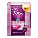 PAD FEMININE POISE MAX48/PK 2PK/CS