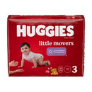 Kimberly-Clark Consumer Kimberly-Clark Huggies Little Movers Diapers  Size 3, Jumbo Pack, 25/pk, 4 pk/cs
