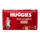 Kimberly-Clark Consumer Kimberly-Clark Huggies Little Snugglers Diapers  Little Snugglers, Size 1, Jumbo Pack, 32/pk, 4 pk/