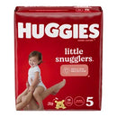 Kimberly-Clark Consumer Kimberly-Clark Huggies Little Snugglers Diapers  Little Snugglers, Size 5, Jumbo Pack, 19/pk, 4 pk/