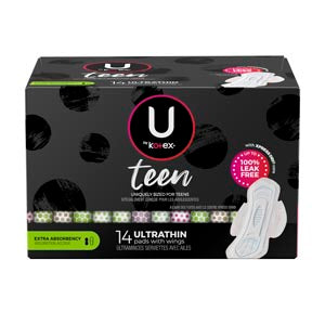 Kimberly-Clark Consumer Kimberly-Clark Feminine Care Products  U by Kotex Super Premium Pad, Ultra Thin, with Win