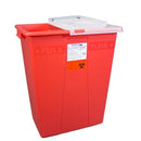 CONTAINER SHARPS 8GAL REDROTARY LID 10/CS
