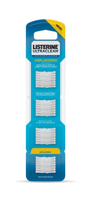 Lg H&H Reach Dental Floss  Ultra CleanAccess Flosser, Plus 8 Dsposable Heads,