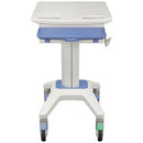 Touchpoint Workflo Cart  WorkFlo Cart, Laptop, Non-Powered, Manual Lift, 8