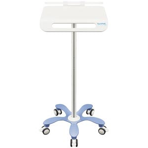 Touchpoint Workflo Roll Stand  WorkFlo Roll Stand, Fixed Height, Laptop Security