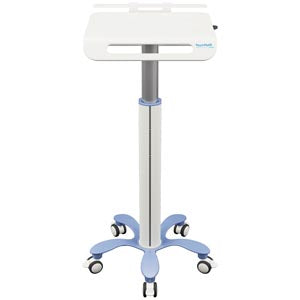 Touchpoint Workflo Roll Stand  WorkFlo Roll Stand, Adjustable Height, Laptop Secu