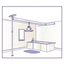 Joerns Easytrack 2-Post System  With-Wall-Bracket