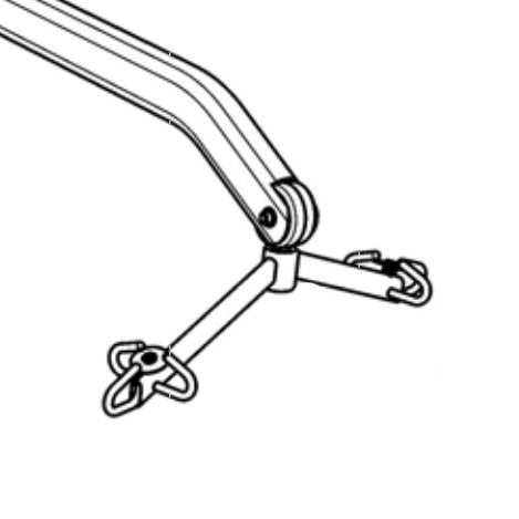 Joerns Hoyer 4-Point Adaptive Positioning Spreader Bar  Standard