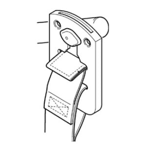 Joerns Hoyer Amputee Adaptor With Securi3 Attachment