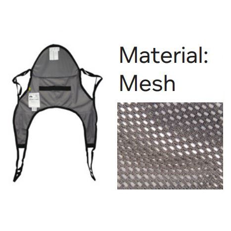 Joerns Hoyer Classic Universal Sling - With Head Support  Mesh-Large