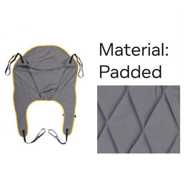 Joerns Hoyer Professional Full Back Sling  Padded - X-Large