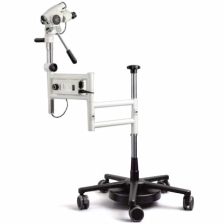 Leisegang OptiK Model 1 Colposcope  with Upright Rolling Base