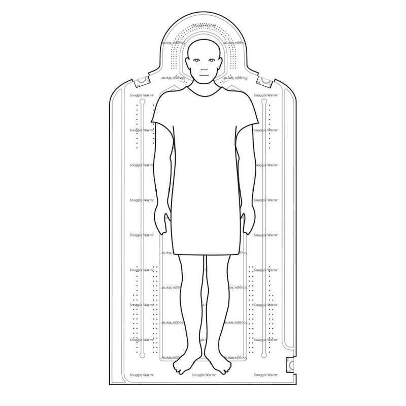 Level 1 Snuggle Warm Blankets (10/Box)  Adult Underbody