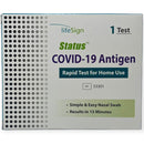LifeSign Status COVID-19 Antigen Rapid Test for Home Use  Box of Two
