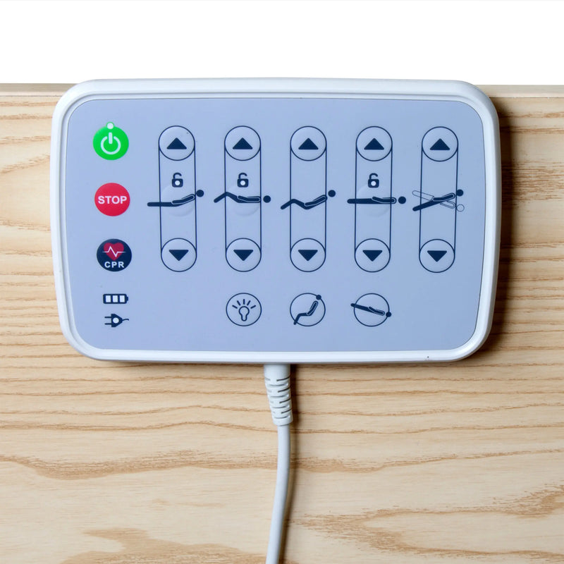 Footboards for D300 w/ 5 Function Staff Control - Amber Cherry (36in)