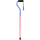 Lumex American Pride Offset Cane - Flag