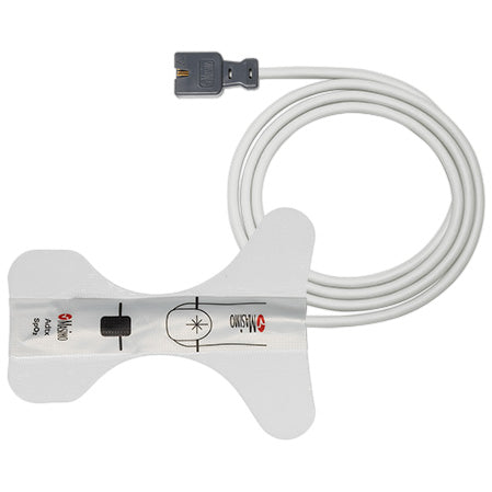 Masimo LNCS Single Patient SpO2 Sensor  E1; Ear, 3' Cable, 10/bx