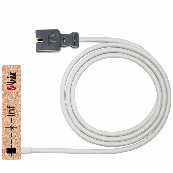 Masimo LNCS Single Patient SpO2 Sensor  Inf-3, Infant, 3' Cable, 20/bx