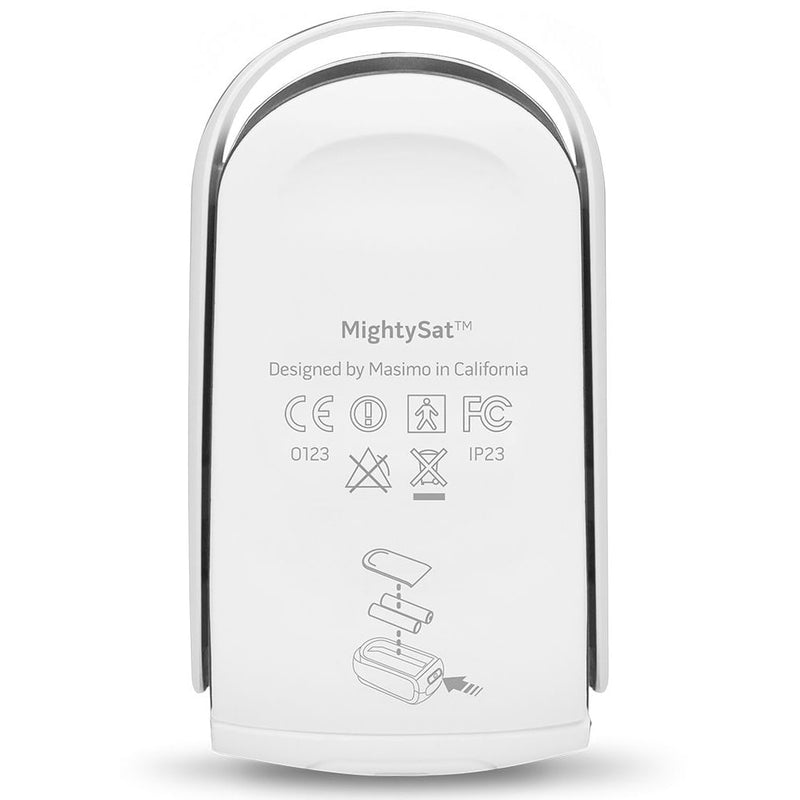 Masimo MightySat Rx Fingertip Pulse Oximeter - back