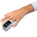 Masimo MightySat Rx Fingertip Pulse Oximeter in use