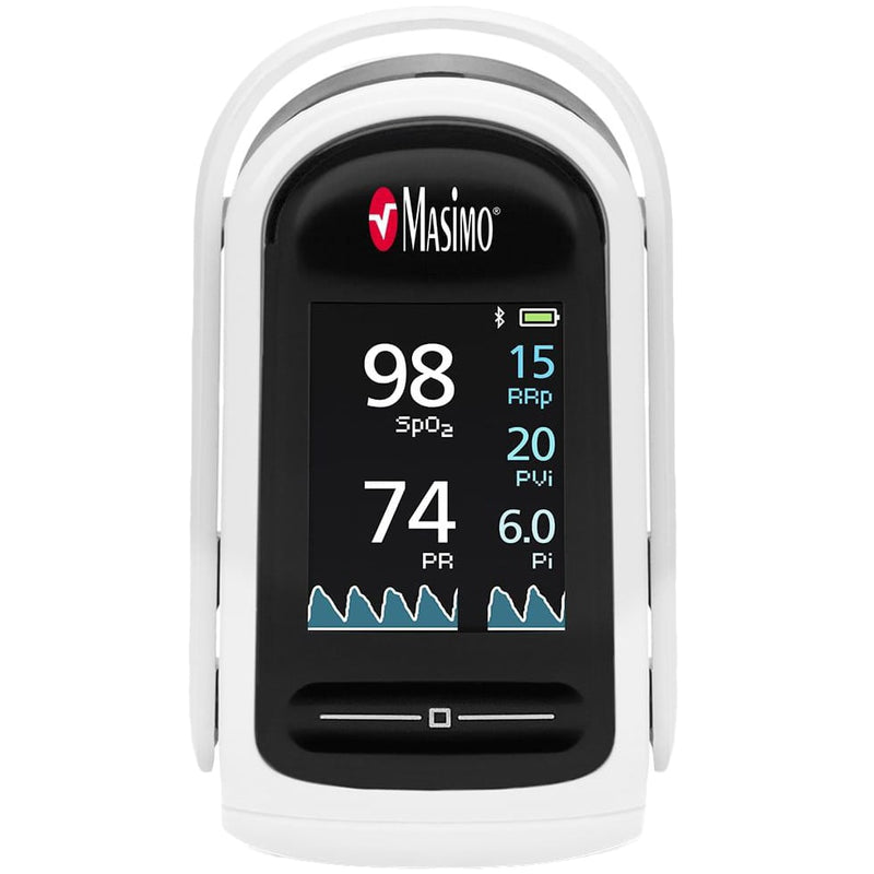 Masimo MightySat Rx Fingertip Pulse Oximeter  With Bluetooth LE, PVI, and RRp