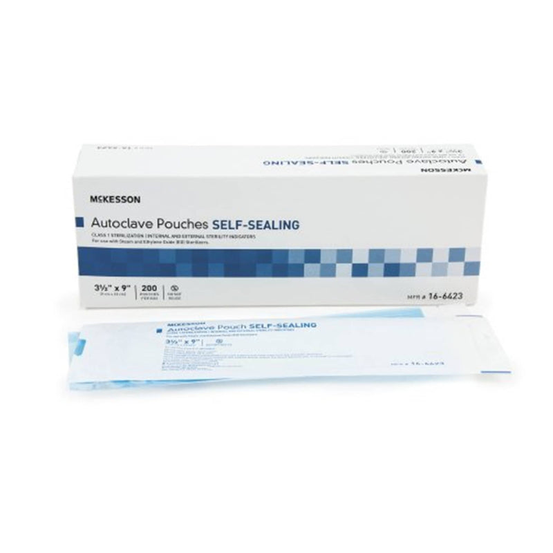 McKesson Self-Sealing Autoclave Pouch  3.5 x 5 Inches (4000/Case)
