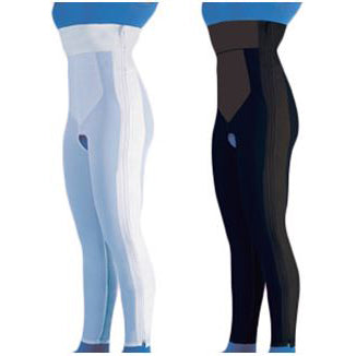 Medco High Waist Ankle Length Compression Girdle  Black - Extra Extra Large