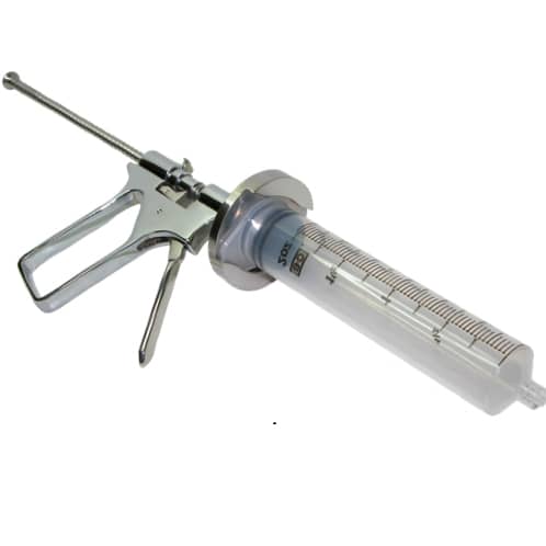 Medco Injection Gun - 60cc BD  Open Handle