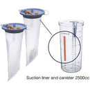 Medela 2500cc Outer Canister with Suction Liners