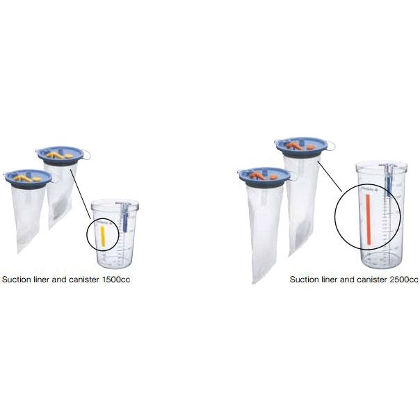 Medela Disposable Suction Liner with Solidifier - Color Labels