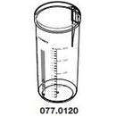 Medela Reusable 2000cc Polysulfone Suction Canister schematic