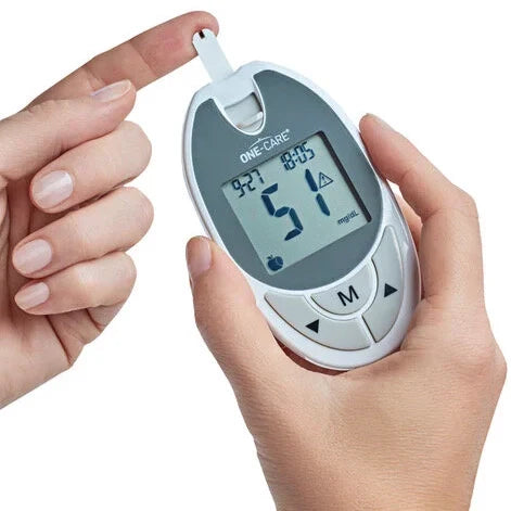 MediVena ONE-CARE Glucose Monitoring Kit for Self-Testing - Monitor