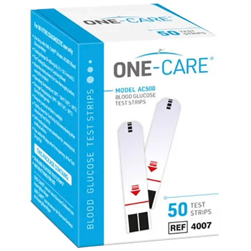 MediVena ONE-CARE Glucose Strip for Self-Testing - Box