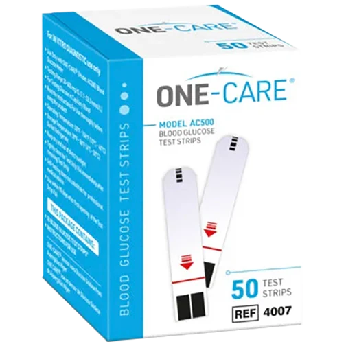 MediVena ONE-CARE Glucose Strip for Self-Testing - Box