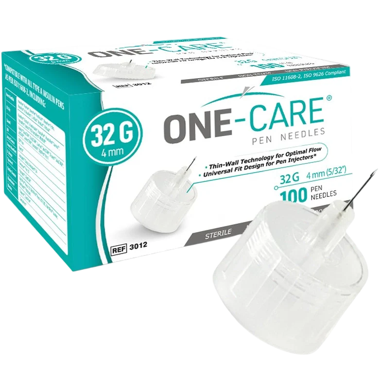 MediVena ONE-CARE Pen Needle (100/Box)  31 G x 5 mm (Purple)