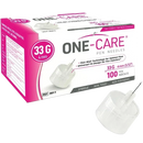 MediVena ONE-CARE Pen Needle - 33 G x 4 mm (Pink)