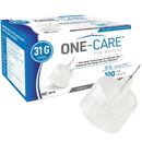 MediVena ONE-CARE Pen Needle (100/Box)  31 G x 6 mm (Dark Blue)
