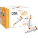 MediVena ONE-CARE PRO Safety Lancet (100/Box)  21 G x 1.8 mm, Blue