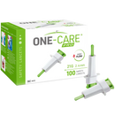 MediVena ONE-CARE PRO Safety Lancet (100/Box)  25 G x 1.6 mm, Sky Blue