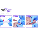 MediVena ONE-CARE PRO Safety Lancet (100/Box) 