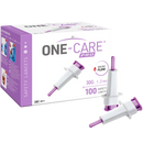 MediVena ONE-CARE PRO Safety Lancet (100/Box)  30 G x 1.2 mm, Purple