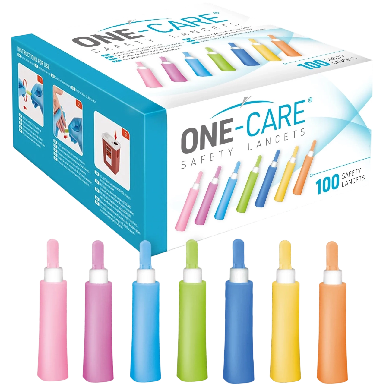 MediVena ONE-CARE Safety Lancets