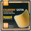 Medline Exuderm Satin Hydrocolloid Wound Dressing packaging