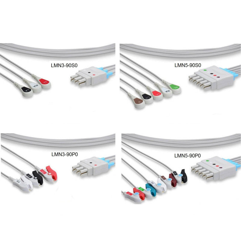 Mennen ECG Leads  5 Leads Clip