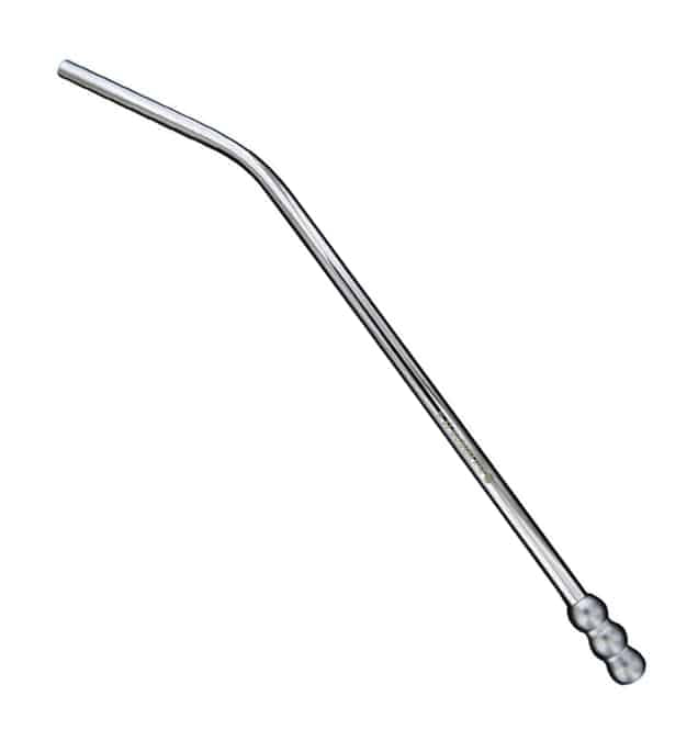 DTR Medical Metal Glass-Type Suction Handle 