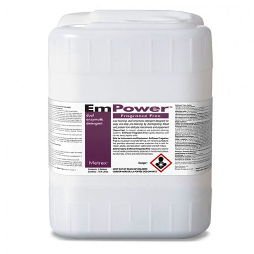 Metrex EmPower Dual-Enzymatic Detergent  5 Gallon (1 Drum)