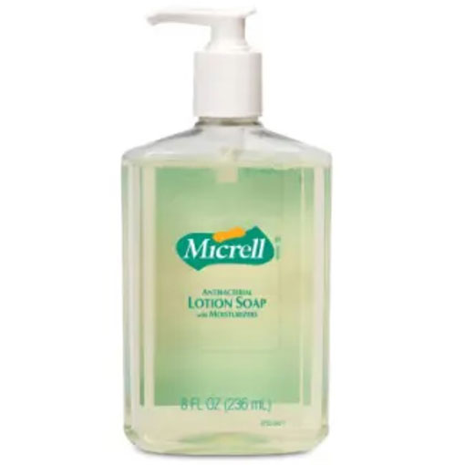 MICRELL Antibacterial Lotion Soap Pump Bottle (12/Case)  8 fl oz
