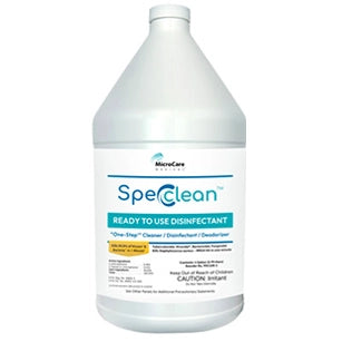 Microcare, LLC Spec Clean Ready-to-Use Disinfectant - 1 Gallon Cleaner Refill (4/Case)