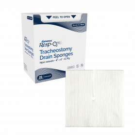 Dynarex Resp-O2 Tracheostomy Drain Sponges (300/Case) 